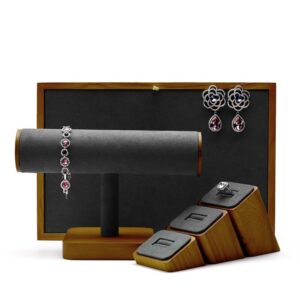 Elegant Træ Armbånd holder